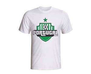 Portugal Country Logo T-shirt (white)