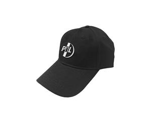 Public Image Ltd Baseball Cap Band Logo Official Strapback - Black