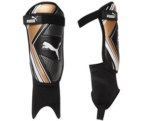 Puma Men Pro Spirit Shin Guards Mens Touch and Close - Black/White