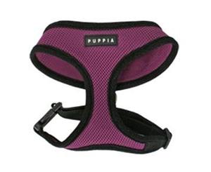 Puppia Soft Mesh Dog Harness Purple