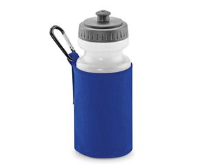 Quadra Water Bottle And Fabric Sleeve Holder (Bright Royal) - BC3781