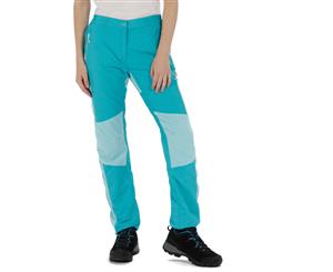 Regatta Womens/Ladies Sungari Lightweight UV Protect Walking Trousers - Aqua/Horizon