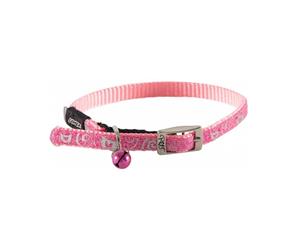 Rogz Sparklecat Pin Buckle Collar Pink