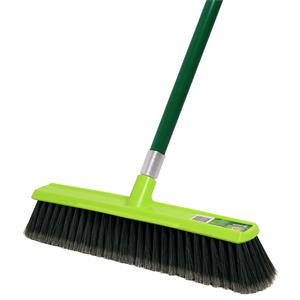 Sabco 450mm Premium Indoor Push Broom With Built In Scraper