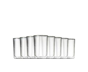 Salt & Pepper Barista Double Wall Latte Glasses 260ml Set of 8