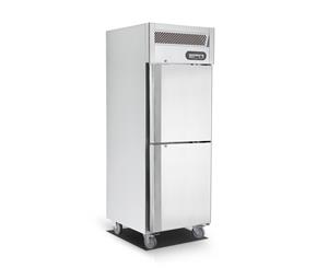 Saltas Split Single Door Upright Freezer S/S 580Lt