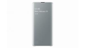 Samsung Galaxy S10 Clear View Cover - White