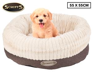 Scruffs 55cm Ellen Donut Pet Bed - Grey