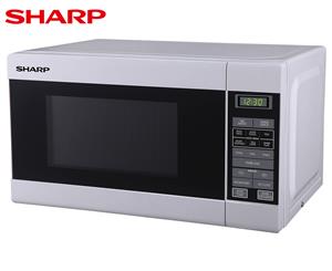 Sharp R210DW Compact Microwave Oven - White