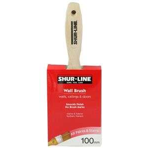 Shur-Line 100mm Synthetic Wall Paint Brush