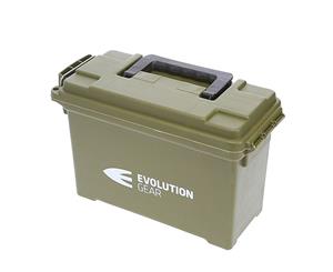 Small Box Weatherproof Case / Dry Box in Olive Drab