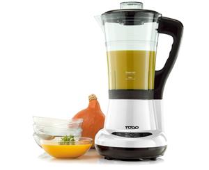 Soup Maker Heated Blender Food Processor 1.7L Jug Egg Cooker White