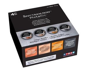 Spectrum Noir - Metallic Inks 1oz 4 pack - Vintage Metallics