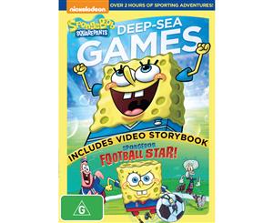 SpongeBob Squarepants Deep sea Games DVD Region 4