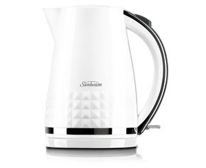 Sunbeam Diamond Collection Kettle White - KE1900W