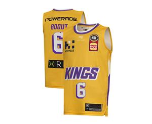 Sydney Kings 19/20 NBL Basketball Youth Authentic Away Jersey - Andrew Bogut