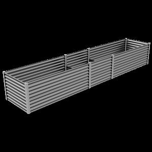 The Organic Garden Co 5.0 x 1.0 x 0.73m Raised Garden Bed - Zincalume