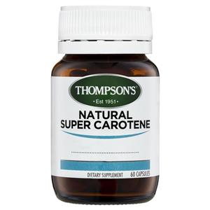 Thompson's Natural Super Carotene 60 Capsules