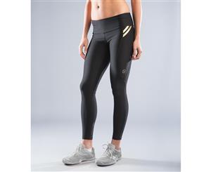 Virus - EAu7 | BioCeramic(TM) Women's Compression Leggings | Black/Gold