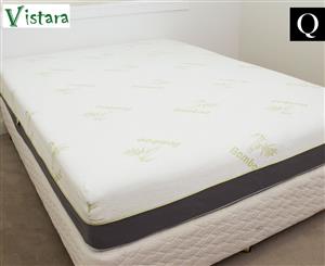 Vistara First-Class Queen Bed Mattress - White/Grey