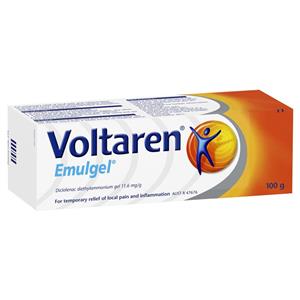 Voltaren Emulgel Muscle and Back Pain Relief 100g