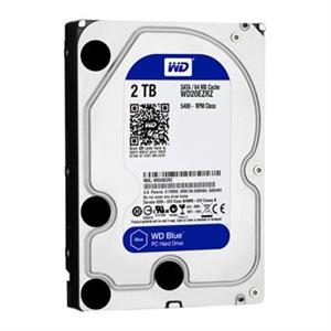 WD 3.5" Blue 2TB WD20EZRZ 64M 5400RPM SATA3 HDD