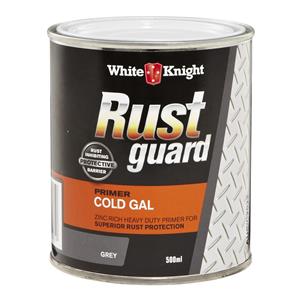 White Knight Rust Guard 500ml Silver Cold Gal Primer