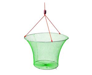 Wilson Double Ring Yabbie Net With 3/4 Inch Mesh - Drop Net - Red Claw