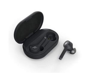 ZAGG iFROGZ AIRTIME PRO Truly Wireless Stem Earbuds + Charging Case - Black