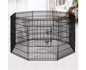 i.Pet 2X 36" 8 Panel Pet Dog Playpen Puppy Exercise Cage Fence Play Pen