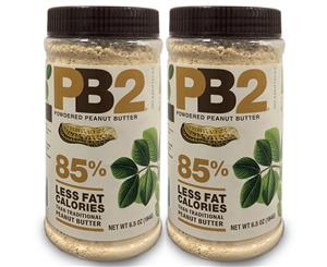 2 x PB2 Powdered Peanut Butter 184g