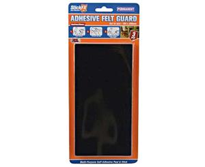 3pce Felt Adnesive 10x20cm excellent for furniture protection for easy glide