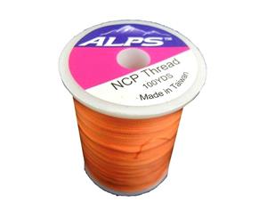 Alps 100yds of Orange Rod Wrapping Thread - Size A (0.15mm) Rod Binding Cotton