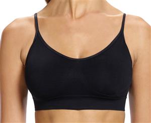 Ambra Women's Seamless Singles Adjustable Shaper Bra - Black