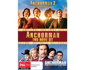 Anchorman / Anchorman 2 DVD Region 4