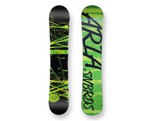 Aria Snowboard Drawliner Camber Capped 151.5cm - Green