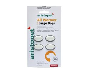 Aristopet All Wormer Tablets for Large Dogs