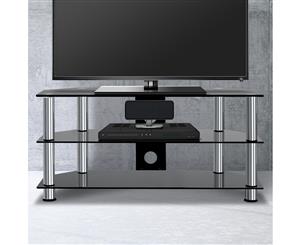 Artiss TV Stand Entertainment Unit 3 Tiers Media Shelf Tempered Glass Cabinet