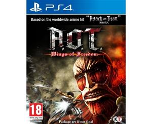 Attack On Titan (A.O.T) Wings Of Freedom PS4 Game