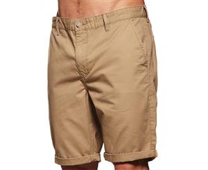 Ben Sherman Men's Script Relaxed Walk Shorts - Tan