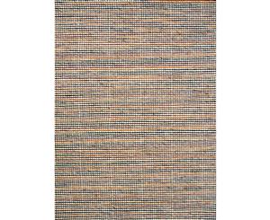 Berlin Flatwoven Modern Wool Rug - 507 - Natural/Red