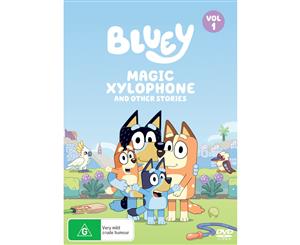 Bluey Season 1 Episodes 1-8 DVD Region 4