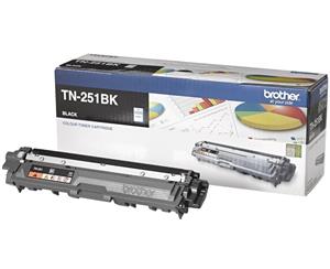 Brother TN251BK - Black Toner Cartridge - Estimated Page Yield 2500 pages