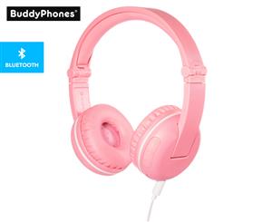 BuddyPhones PLAY Kids' Headphone - Pink Sakura