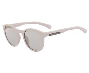 Calvin Klein Unisex CKJ799S Round Sunglasses - Off White