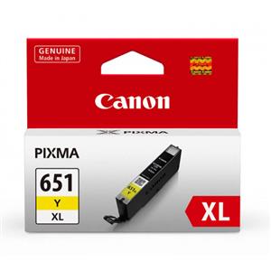 Canon - CLI651XLY - Yellow Ink Cartridge