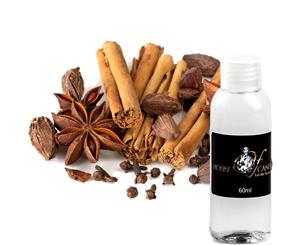 Cinnamon Spice Reed Diffuser Fragrance Oil Refill 50ml FREE BONUS Reeds