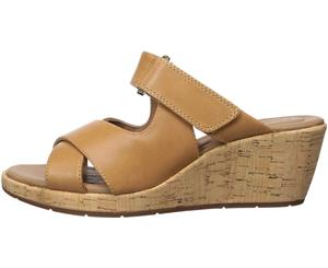 Clarks Women's Un Plaza Slide Wedge Sandal