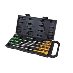 Crescent 10Pc Industrial Screwdriver Set Tang-Thru