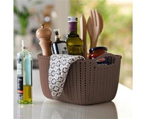 Curver Storage Knit Basket 9lt (Rectangular)